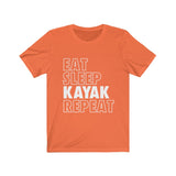 Eat, Sleep, Repeat Unisex Jersey Short Sleeve Tee