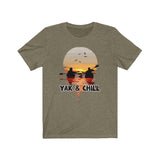 YAK & CHILL Unisex Jersey Short Sleeve Tee