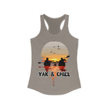 YAK & CHILL Women's Racerback Tank