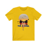 YAK & CHILL Unisex Jersey Short Sleeve Tee