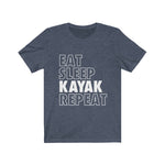 Eat, Sleep, Repeat Unisex Jersey Short Sleeve Tee