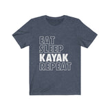Eat, Sleep, Repeat Unisex Jersey Short Sleeve Tee