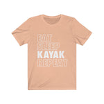Eat, Sleep, Repeat Unisex Jersey Short Sleeve Tee
