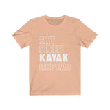 Eat, Sleep, Repeat Unisex Jersey Short Sleeve Tee