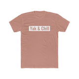 Yak & Chill Men's Cotton Crew Tee