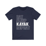 Eat, Sleep, Repeat Unisex Jersey Short Sleeve Tee