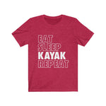 Eat, Sleep, Repeat Unisex Jersey Short Sleeve Tee