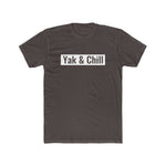 Yak & Chill Men's Cotton Crew Tee