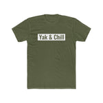 Yak & Chill Men's Cotton Crew Tee