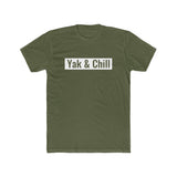 Yak & Chill Men's Cotton Crew Tee