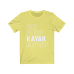 Eat, Sleep, Repeat Unisex Jersey Short Sleeve Tee