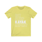 Eat, Sleep, Repeat Unisex Jersey Short Sleeve Tee