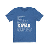 Eat, Sleep, Repeat Unisex Jersey Short Sleeve Tee