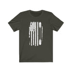 Merica Jersey Short Sleeve Tee