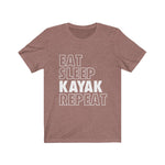 Eat, Sleep, Repeat Unisex Jersey Short Sleeve Tee