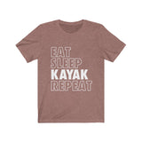 Eat, Sleep, Repeat Unisex Jersey Short Sleeve Tee
