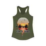 YAK & CHILL Women's Racerback Tank