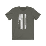 Merica Jersey Short Sleeve Tee