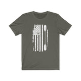 Merica Jersey Short Sleeve Tee