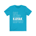 Eat, Sleep, Repeat Unisex Jersey Short Sleeve Tee