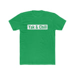 Yak & Chill Men's Cotton Crew Tee