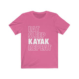 Eat, Sleep, Repeat Unisex Jersey Short Sleeve Tee