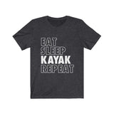 Eat, Sleep, Repeat Unisex Jersey Short Sleeve Tee