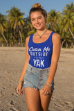Catch Me Outside Women's Tri-Blend Racerback Tank