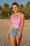 Catch Me Outside Women's Tri-Blend Racerback Tank