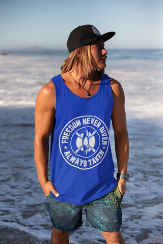 Freedom Unisex Jersey Tank